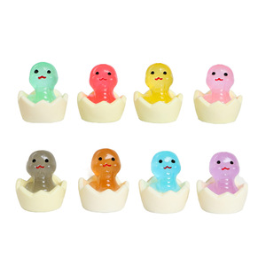 Mini muñeco de serpiente de resina plástica suave para manualidades, set de joyería DIY para adorno de coche y colgante decorativo - Product Image 1