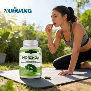 Capsules de Moringa Oleifera de haute qualité 60/90/120 pièces Complément nutritionnel biologique pour un usage quotidien - Product Image 4
