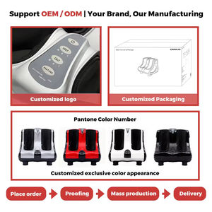 Nouvel appareil de massage électrique vibrant et chauffant pour les jambes et les pieds, avec télécommande, pour les varices, à compression d'air - Product Image 2