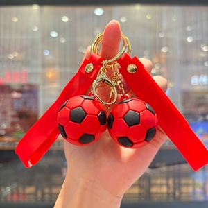 DAMAI Party Plastic Football Team Keychains Party Decor Creative Football Shape Key <b>Rings</b> Buckles Customizable - Product Image 3