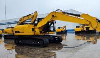 Excavatrice sur chenilles 922E, garantie 1 an, moteur 124KW, boîte de vitesses, PLC, pompe, haute efficacité, godet de 1m³, construction
