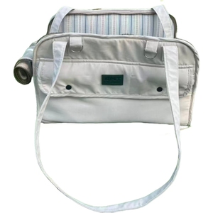 Tragbarer, faltbarer Fahrrad-Transportkorb aus Baumwollnetz für kleine Hunde und Katzen – Ein-Schulter-Haustier-Rucksack mit Reißverschluss, groß, modisch - Product Image 1