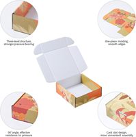 Boîte cadeau pliable avec motif floral imprimé, boîte d'emballage cadeau avec collier de perles pour la fête des mères, mariage, fête