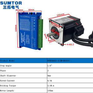 Cnc kiti Nema23 adım Motor 2.1NM kapalı döngü Step Motor kiti Cnc Router oyma makinesi için - Product Image 3