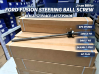 Ensemble de vis à billes en acier GCR15 de précision pour arbre de crémaillère de direction assistée électrique Ford Fusion, sans jeu, faible bruit
