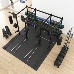 Attrezzatura Compatta per Palestra Domestica con Barra per Trazioni, Salvaspazio, <span class=keywords><strong>Multi</strong></span>-Esercizio, Allenamento di Forza, Vendita all'Ingrosso OEM Personalizzata - Product Image 3