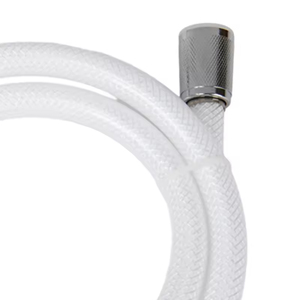 Manguera de Ducha de PVC de Alta Calidad, Color Blanco, Resistente a la Oxidación, con Conector de Latón, Flexible y Duradera, para Ducha de Mano - Product Image 5