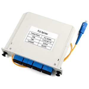 Pigtail PLC Splitter 1x8 LGX Box FTTH 1:8 SC Plug-in Cassette Type PON CATV Passif Fibre Optique Splitter Couvercle En Plastique - Product Image 4