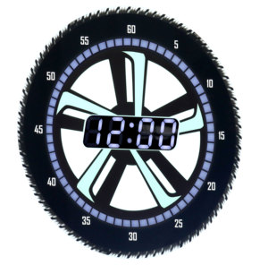 2022 Gift Luminous Led Glow Dark Night Sky Bedroom Living Room 3d Digital Clock <strong>Wall</strong> Watch Home Decor - Product Image 3
