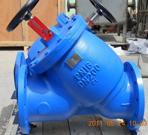 Válvula de compuerta de válvula de retención de válvula <span class=keywords><strong>triple</strong></span> de hierro fundido de - Product Image 4