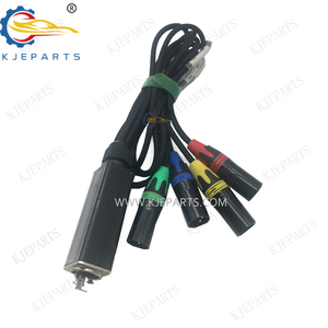 Custom ODM RJ45 a 4 XLRs cannoncini connettore femmina a 4 canali Audio cablaggio cavo adattatore scatola segnale di rete - Product Image 4