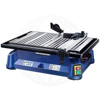 Mini découpeuse humide de banc horizontal électrique de haute qualité 220V moteur de sciage pour la coupe de carreaux de marbre de carreaux de céramique de Jade