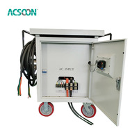ACSOON Redresseur 28V CC 800A pour unité d'alimentation au sol d'avion, entrée 400V, alimentation statique à semi-conducteurs haute efficacité 28V CC