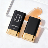 Emballage vide pour stick de blush et anticernes 20g, contenant rotatif en PP pour baume solide, anti-transpirant, écran solaire