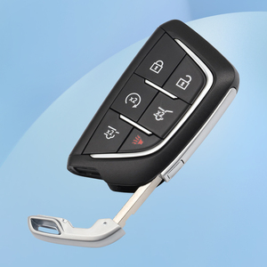 SZMAISHI 5 + 1 botón Car <span class=keywords><strong>Remote</strong></span> Control <span class=keywords><strong>Key</strong></span> Case Fit para Cadillac Auto Reemplazo Smart Vehicle <span class=keywords><strong>Key</strong></span> Fob Shell - Product Image 5