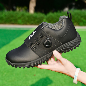 Chaussures de golf personnalisées de haute qualité pour hommes, respirantes, en maille, antidérapantes, imperméables, avec crampons, pour femmes - Product Image 6