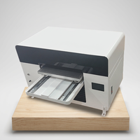 Nueva Impresora UV Plana de Rodillo a Rodillo 4050 Mini para Cuero con Cabezales XP600/DX7, para Materiales Flexibles, de PVC y de Tipo Egg, Automática, de Doble Cabezal y Alta Velocidad