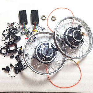 16X2.125 "1000w Double Contrôleur E Bike <span class=keywords><strong>Moteur</strong></span> <span class=keywords><strong>pour</strong></span> <span class=keywords><strong>Tandem</strong></span>/Véhicule touristique/Quadricycle - Product Image 4