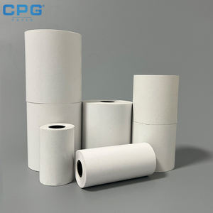 Rouleau de papier thermique OEM personnalisé en vrac, 80x60mm, sans BPA, anti-décoloration, 70g/m², pour archivage et préservation à long terme, papier de reçu juridique - Product Image 1