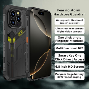 S17 Ultra 6.8 pulgadas MTK6769 Octa Core 7600mAh Carga Rápida 8GB RAM 128GB ROM Android 14 NFC Cámara Nocturna Smartphone Resistente - Product Image 4