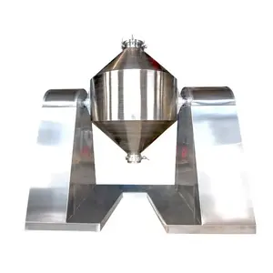 Double Conical Rotary Glass lined Vacuum Dryer for Powder