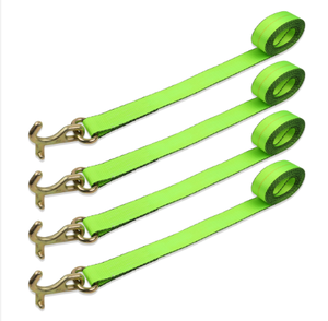 2 "x 12 'di alta qualità con telaio a grappolo verde TJ <span class=keywords><strong>gancio</strong></span> a cricchetto cintura fissa a scatto del rimorchio del trasportatore di collegamento <span class=keywords><strong>auto</strong></span> cinghie 100% - Product Image 1