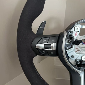 Volante Deportivo de Alcántara <span class=keywords><strong>M</strong></span> para BMW Serie 3 5 F05 F10 F20 F30 F32 F36 F80 F82 M3 M4 M5, Volante de Carreras - Product Image 5
