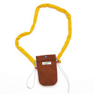 Chic Korean Style Corduroy Mini Bag | Unique Color-Block Crossbody Phone <b>Purse</b> | Retro Niche <b>Small</b> Shoulder Bag for Women - Product Image 4