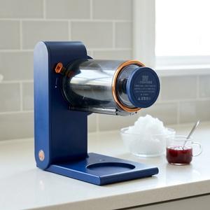Machine à <span class=keywords><strong>glace</strong></span> pilée et smoothies rechargeable en promotion, facile à utiliser, pour la maison, pour thé au lait et crème glacée - Product Image 1