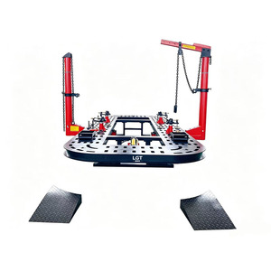 Machine de réparation de châssis <span class=keywords><strong>automobile</strong></span> en gros, banc de traction de 10 tonnes pour la réparation de carrosserie - Product Image 1