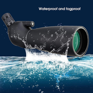 Telescopio monocular de alcance de lente de 70mm de alta definición con aumento de 25X ~ 75X 64 ~ 43 pies/1000yds Vista de campo de largo alcance - Product Image 5