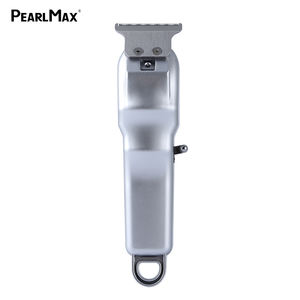 Pearlmax professionnel USB Rechargeable numérique tondeuse à cheveux étanche métal lame rasoir barbier Machine hommes toilettage - Product Image 5