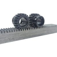 Accessoires de boîte de vitesses pour machine de gravure CNC, crémaillère droite et pignon, Modèles 1, 1.5, 2, 2.5, 3, 1M, 1.5M, 2M, 2.5M, 3M, 4M, 5M
