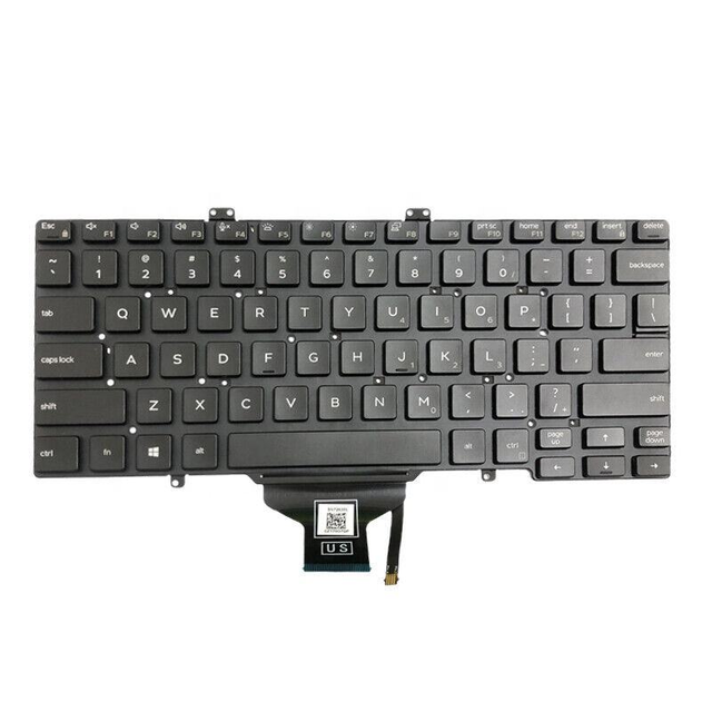 Original RN86F 0RN86F Laptop Keyboard for Dell Latitude 7400 3400 5400 7410 5401 US Keyboard