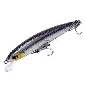 เหยื่อปลอม King Lua Minnow ขนาด 10 ซม. แบบพลาสติก สำหรับตกปลาแบสในน้ำเค็ม - Product Image 1