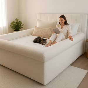 Sábana Ajustable con Borde de Felpa, Sábana para Niños con Bordes, Sábana con Borde Elevado - Product Image 6