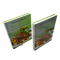 Recette Cuisine professionnelle Couverture rigide personnalisée Restaurant Menu Service Qualité Couverture rigide Livre de cuisine Nouveau magazine Impression Chine