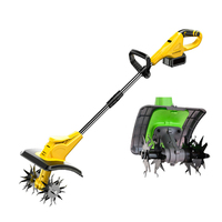 Cultivateurs électriques 21v Outils de jardin 500w 310rpm Poignée télescopique Cultivateurs électriques pliables FOB Thaïlande