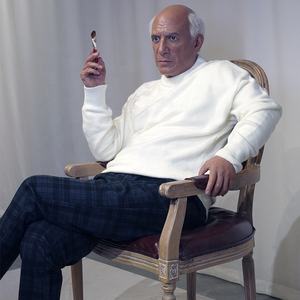 شخصية رسام عالمي مشهور بالحجم الطبيعي من السيليكون لديكور الغالاري - Product Image 6