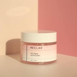 Crème hydratante anti-âge coréenne à l'acide hyaluronique 50 ml Reclar, crème gel pour le visage, tous types de peau, sans sulfate, marque privée - Product Image 3