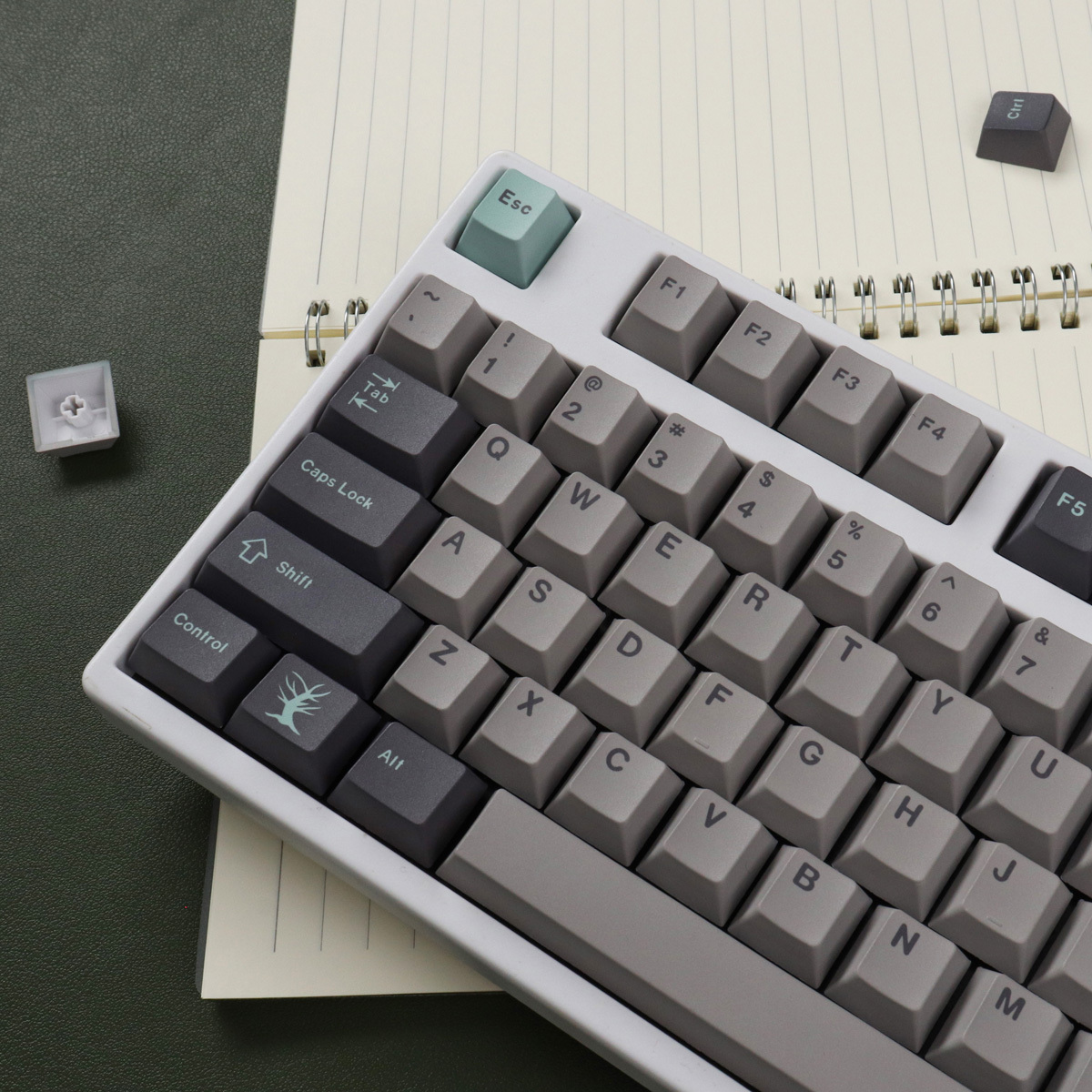 GMK Rainy Day Theme Keycaps - PBT Dye Sublimation Set