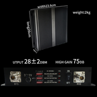 Répéteur de Signal Mobile Tri-Bande GSM 2G 3G 4G pour Extérieur Certifié ROHS 900 1800 2100 Amplificateur Cellulaire pour Usage Domestique
