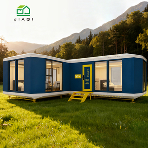 Casa Modular Tipo Cápsula, Casas Modulares Comerciales en Contenedores, Cápsula Espacial Modular de 3 Dormitorios para Escuela, Hospital, Hotel con Energía Solar - Product Image 1