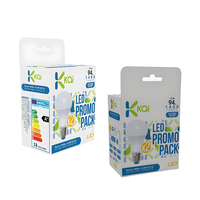 Boîte d'emballage pour ampoule LED cylindrique personnalisée, boîte en papier pour ampoule, boîte pour électronique grand public