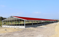 Hangar agricole métallique pour traitement du café et cacao — Structure galvanisée, ventilation tropicale optimisée, protection