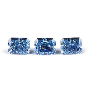 Ледяной синий дробленый ледяной камень CZ, Высокоуглеродистый Алмазный кубический цирконий, цена, оптовая продажа