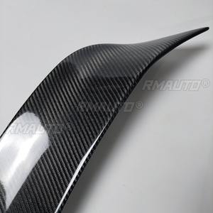 Alerón trasero de fibra de carbono real para Cadillac CT5, alerón de techo, alerón de maletero, kit de carrocería, accesorios para coche - Product Image 6