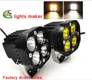 3 بوصة 12v 40w 4x4 أدى ضوء العمل الطرق الوعرة بقعة ضوء عمود إضاءة Led الطرق الوعرة الضباب أضواء لشاحنة