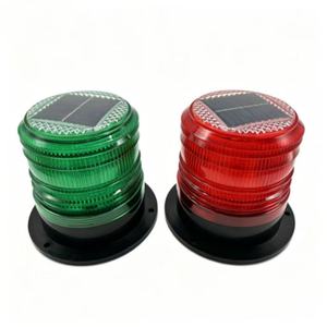 Feux de signalisation à LED solaires magnétiques, clignotants, pour travaux routiers, barrières de chantier, balise de sécurité - Product Image 2