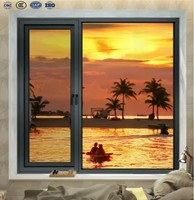 Ventanas y Puertas Corredizas de Aluminio Modernas para Exteriores con Función Insonorizante